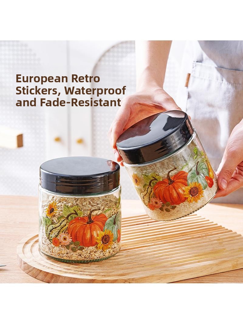 Thickened Glass Sealed Storage - Kitchen Baking Canisters 评论和价格