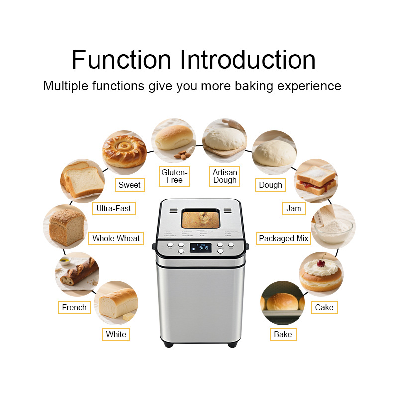 Intelligent Automatic Home Bre - Baking Kitchen At Home 评论和价格