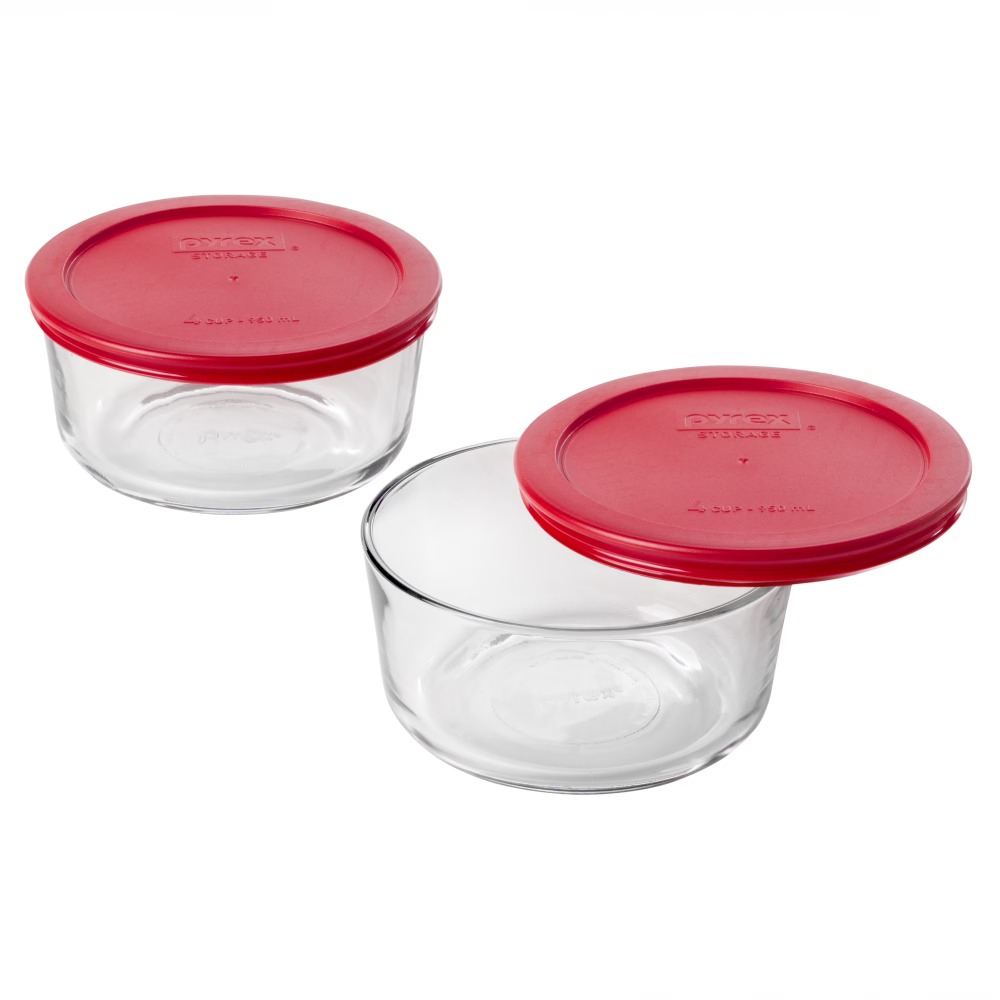 Glass Food Storage Container S - Kitchen Baking Canisters 评论和价格