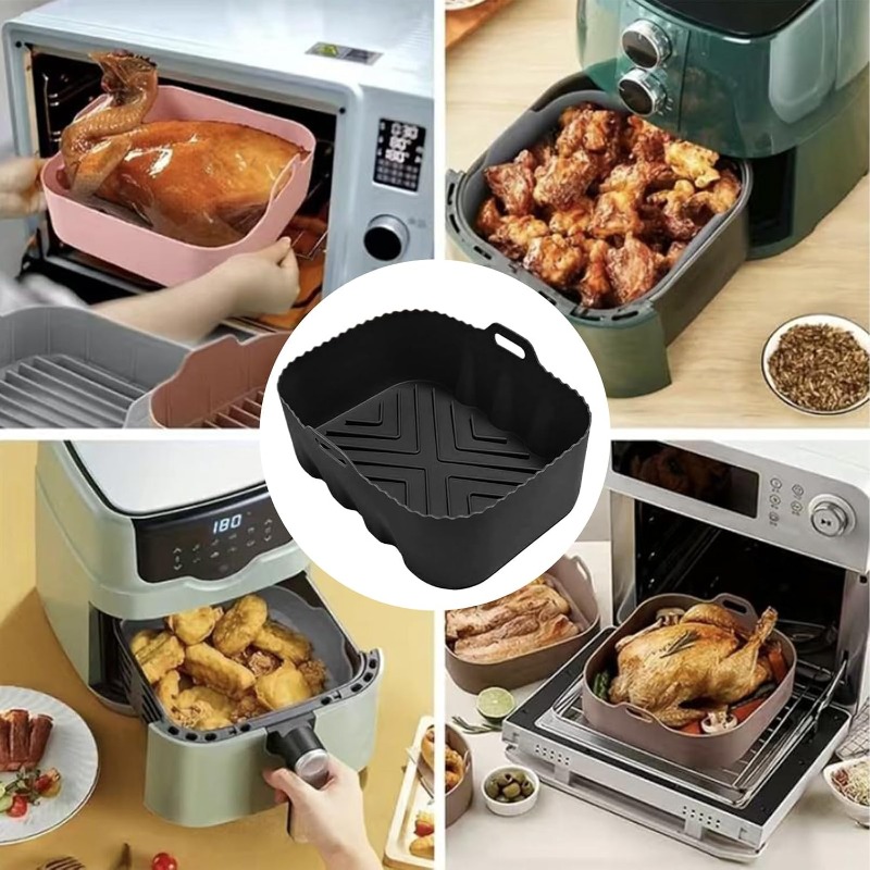 Reusable Silicone Air Fryer Li - Kitchen Baking Oven 评论和价格