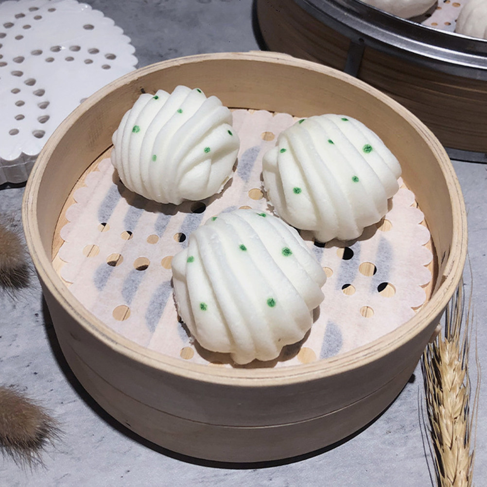 500Pcs Round Steaming Paper Wa - Kitchen Baking Paper 评论和价格