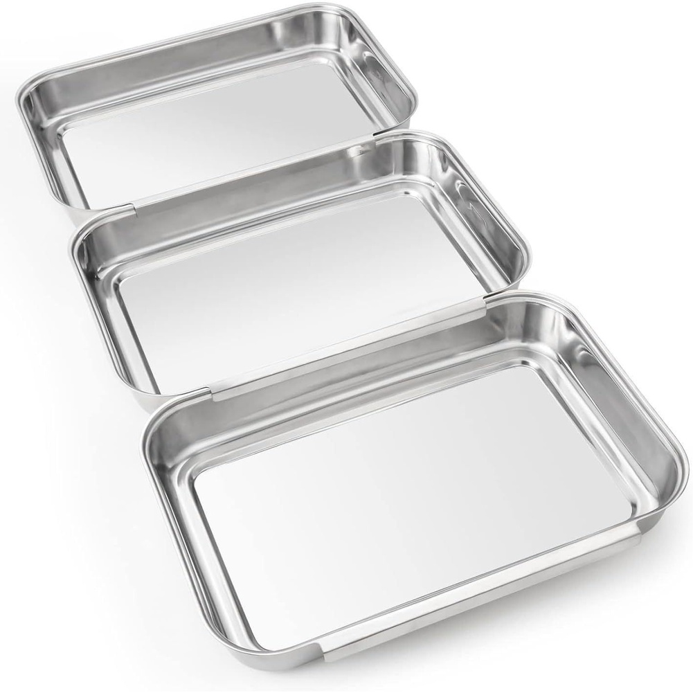 3Pcs Stainless Steel Seasoning - Kitchen With Baking Station 评论和价格